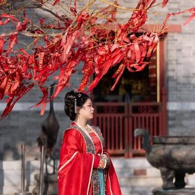 汉服模特