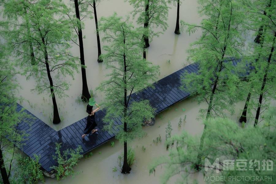 森系模特