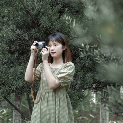 森系模特