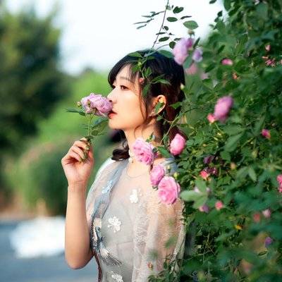 汉服模特