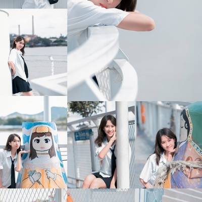 森系模特