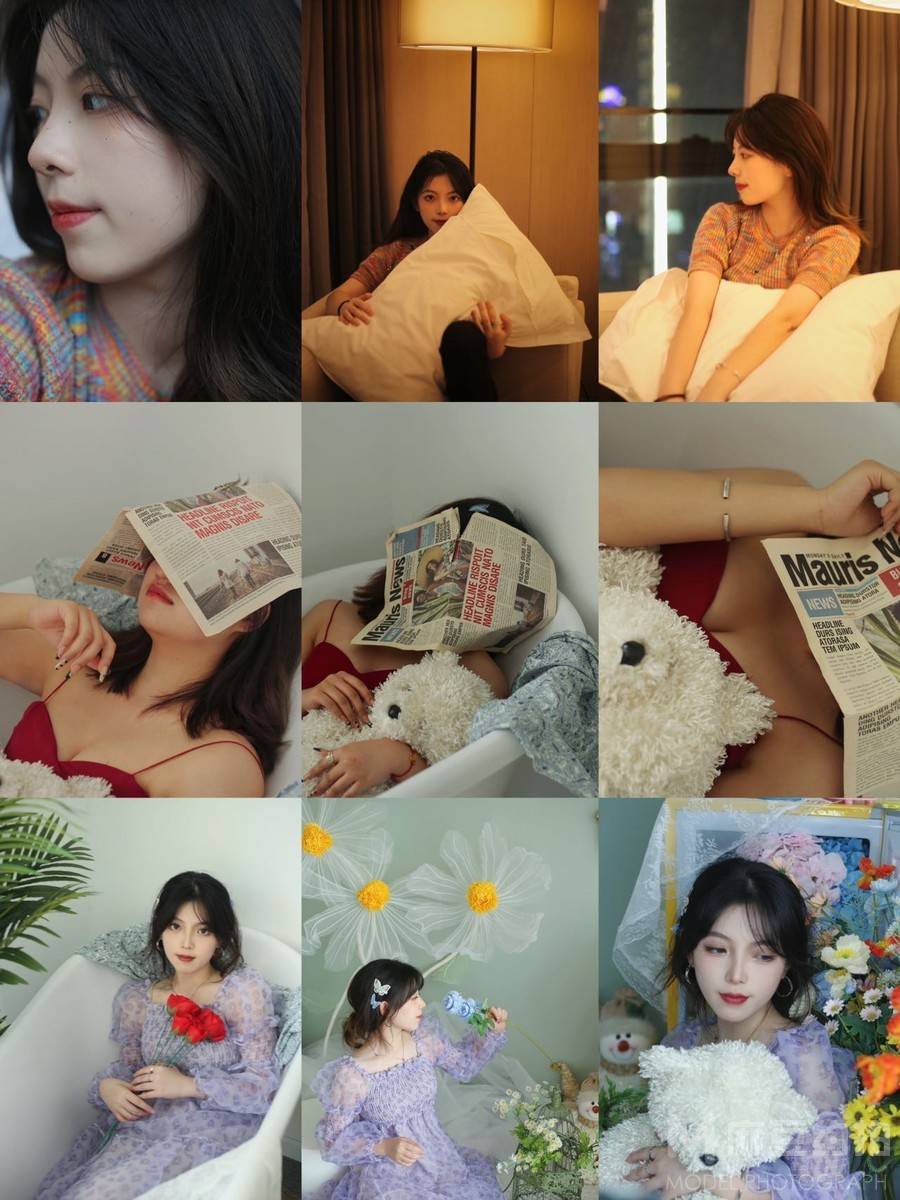 情绪模特