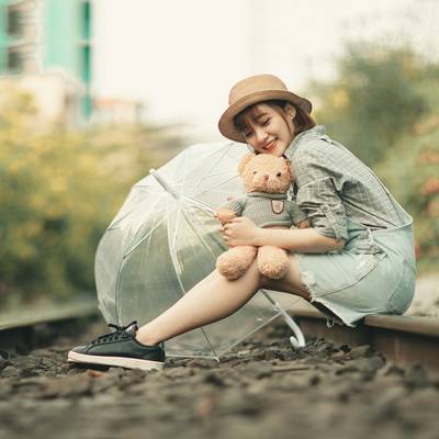 森系模特