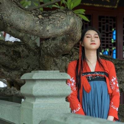 汉服模特