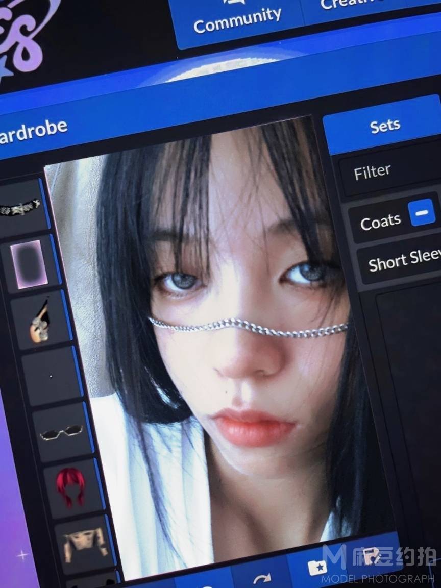 情绪模特