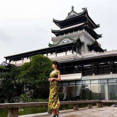 旗袍模特