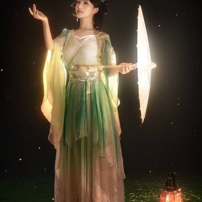 汉服模特