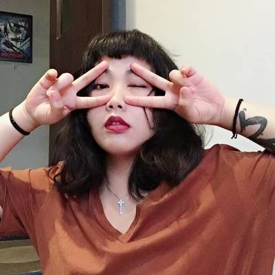 黑白模特