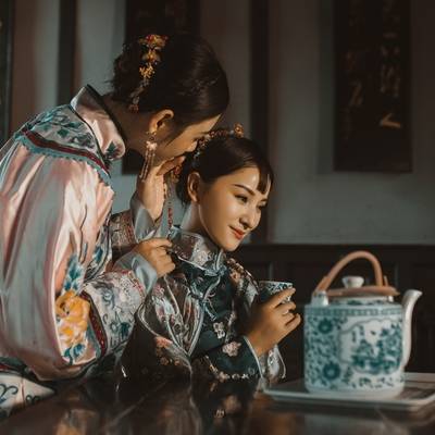 汉服模特