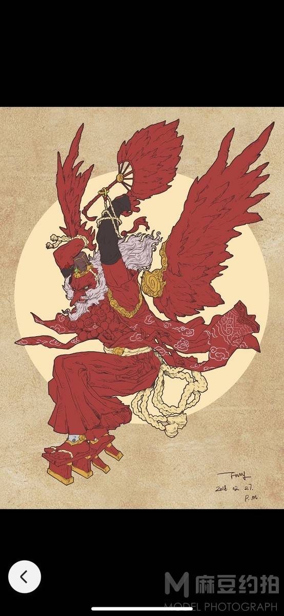 暗黑模特