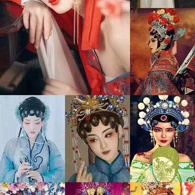 民国模特
