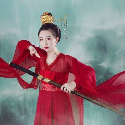 森系模特