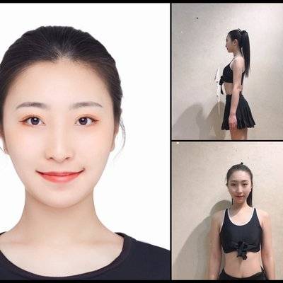 校园模特