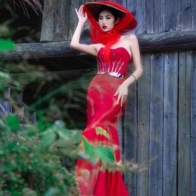 汉服模特