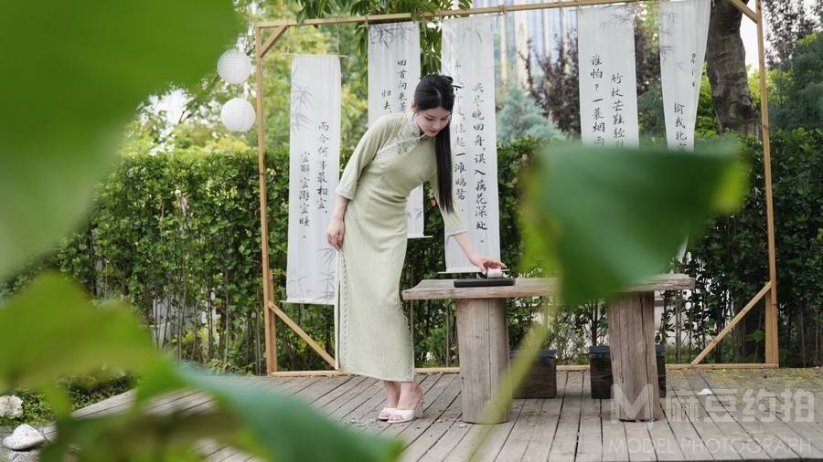 旗袍模特