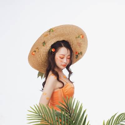 森系模特