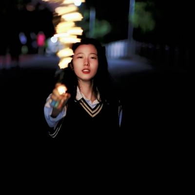 黑白模特