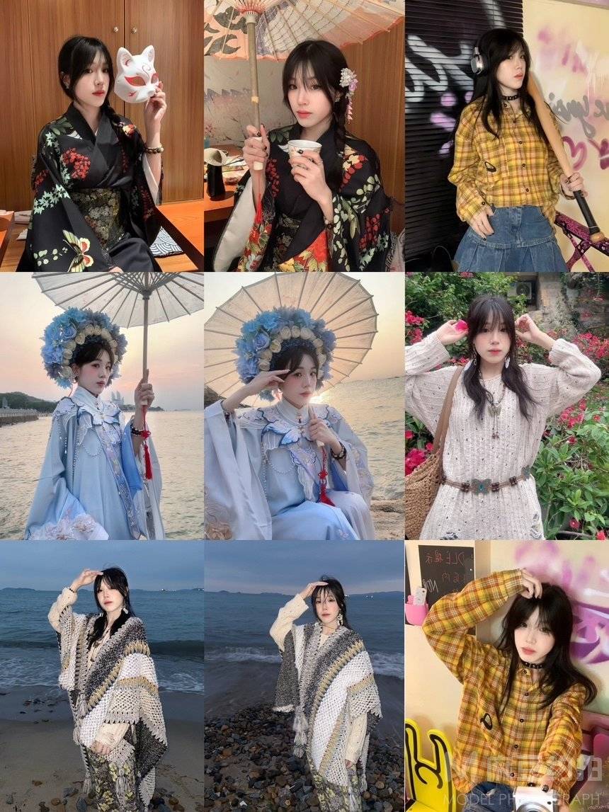 韩系模特