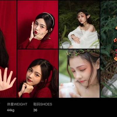 妆容模特