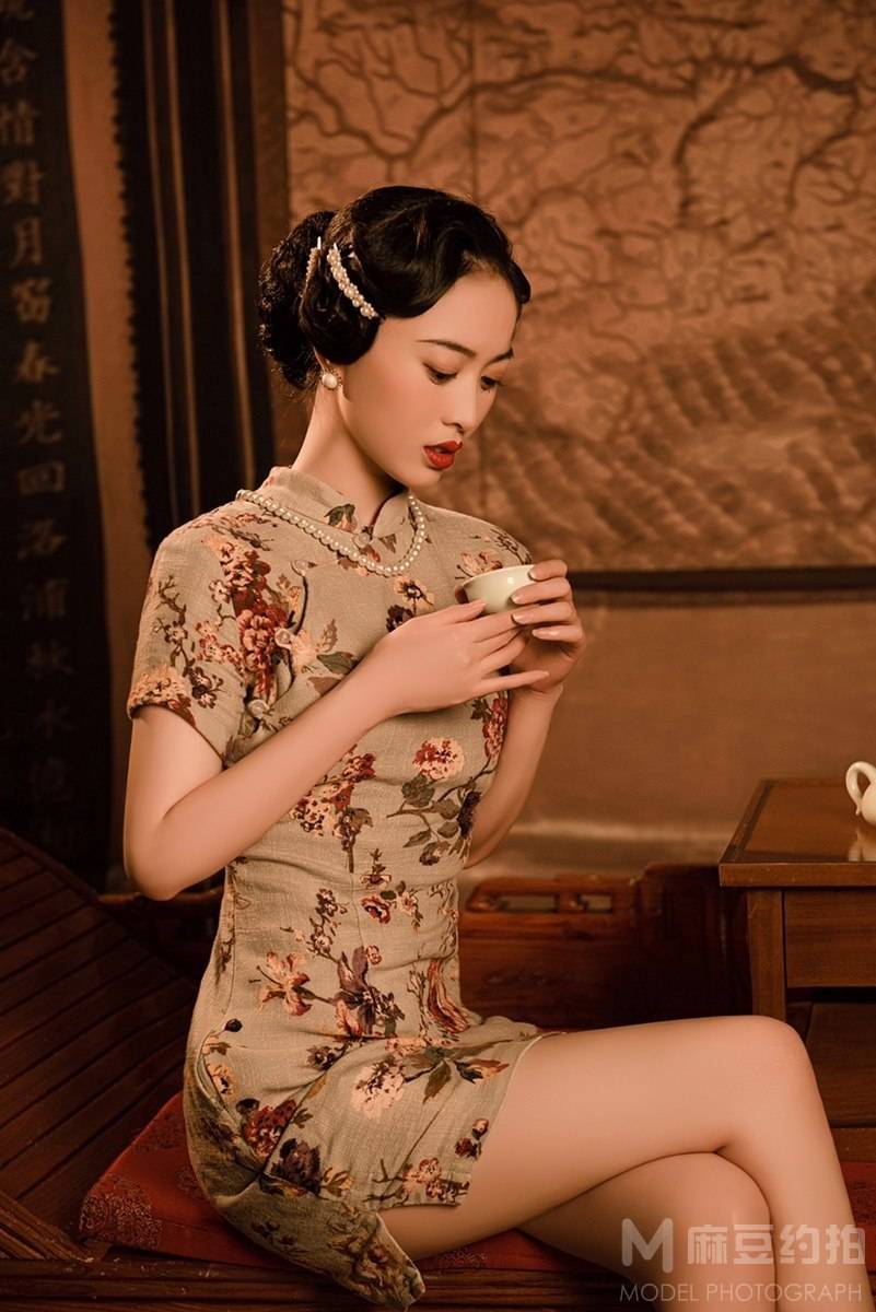 旗袍模特