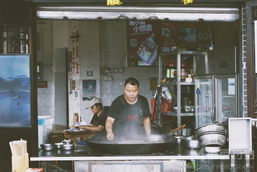 胶片模特