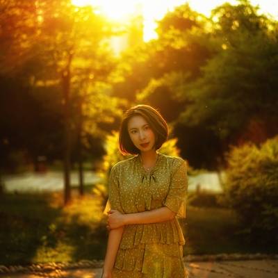 森系模特
