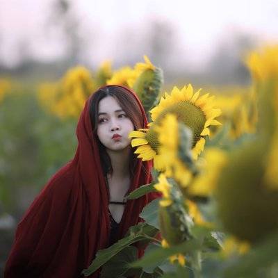 森系模特