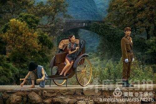 民国模特