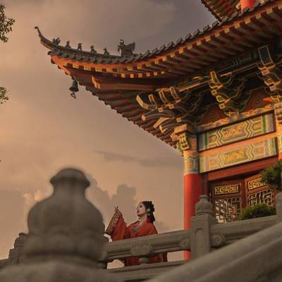 汉服模特