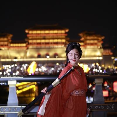汉服模特