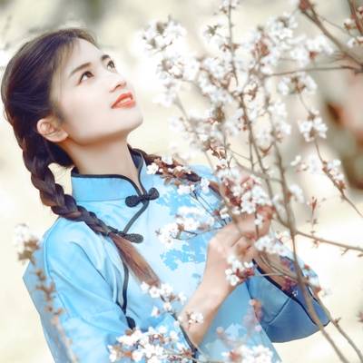 森系模特