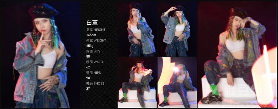 韩系模特