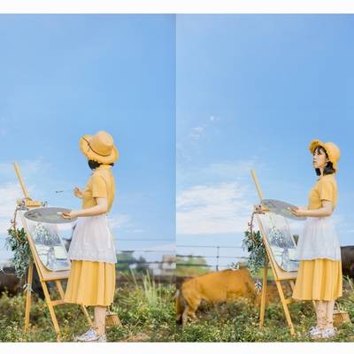 森系模特