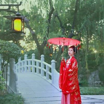 汉服模特