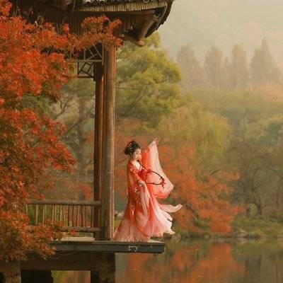 汉服模特