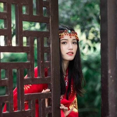 汉服模特