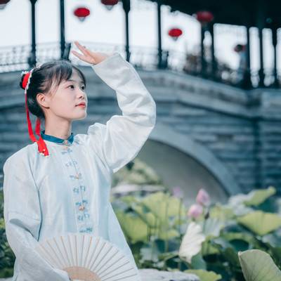 汉服模特