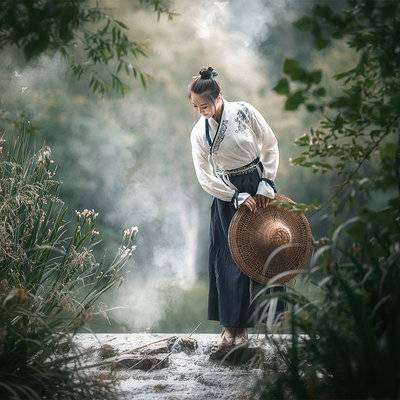 汉服模特