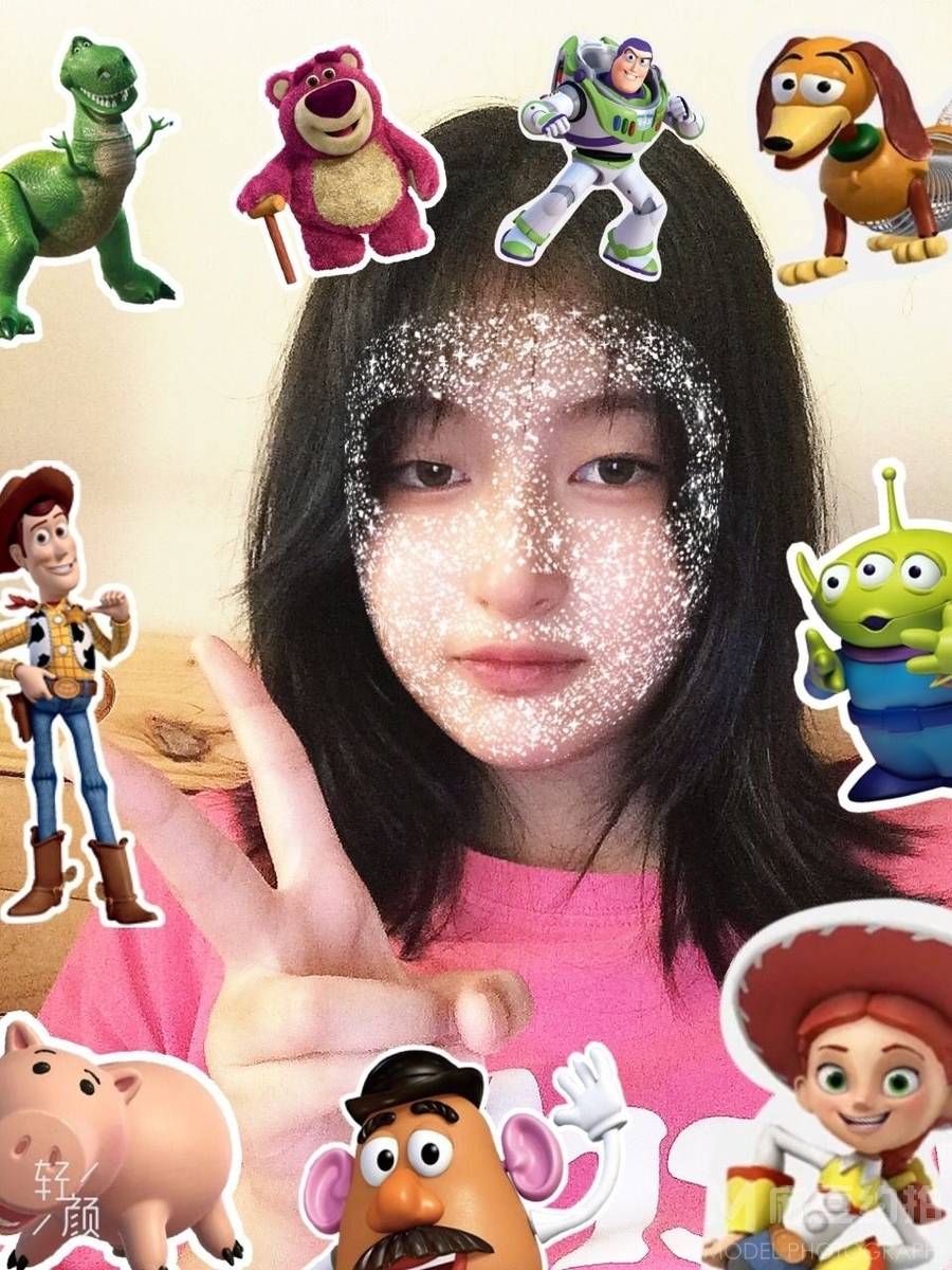 清新模特