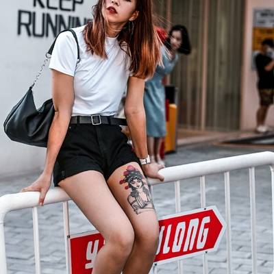 森系模特