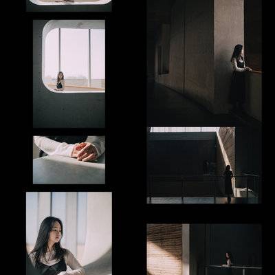 情绪模特