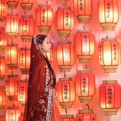 汉服模特
