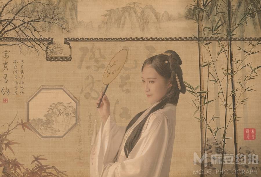汉服模特