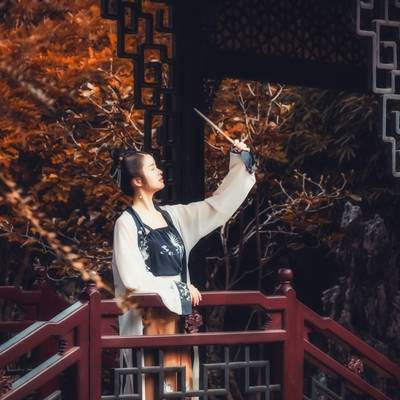 汉服模特