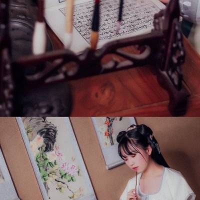 汉服模特