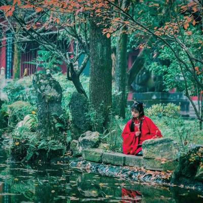 汉服模特