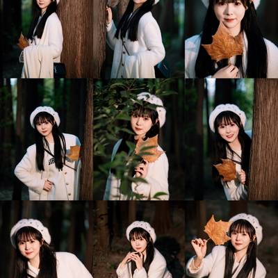 森系模特