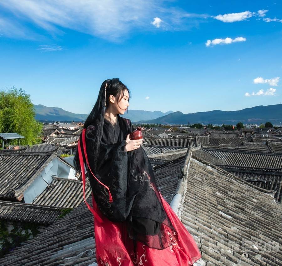 汉服模特