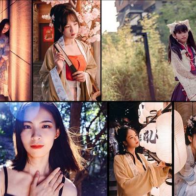 汉服模特