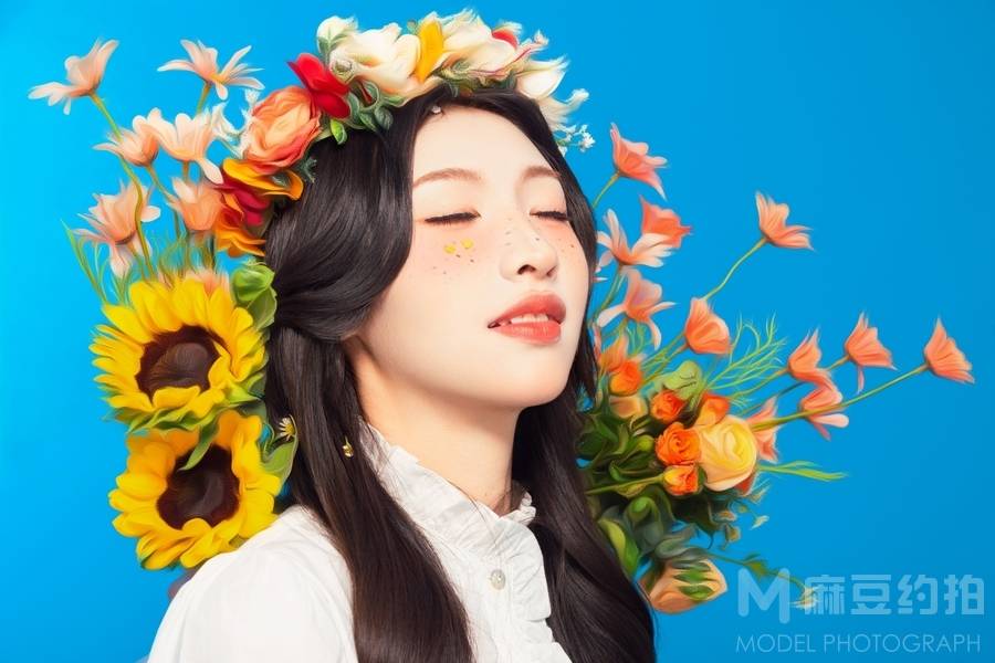 森系模特